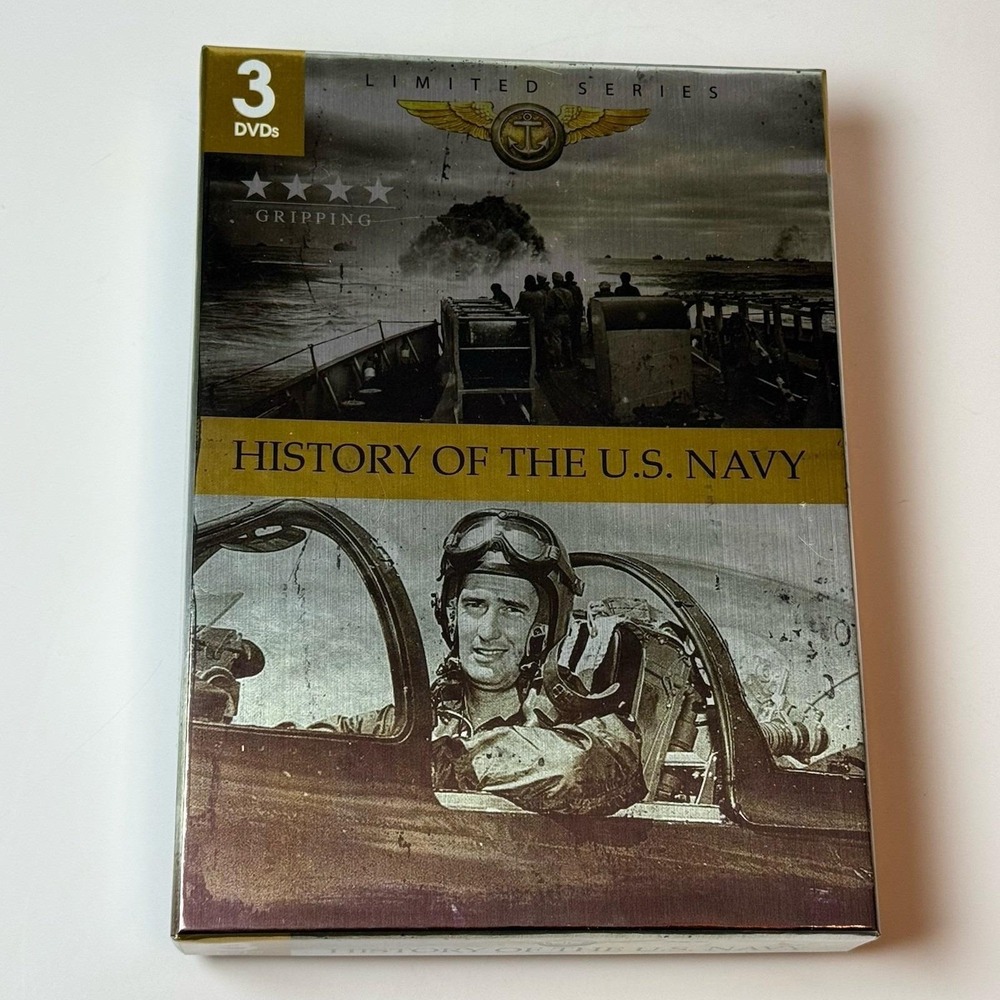 History of the U.S. Navy DVD 3‎ Disc Set Limited Series Military Documentary